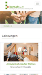 Mobile Screenshot of kontakt-bayreuth.de